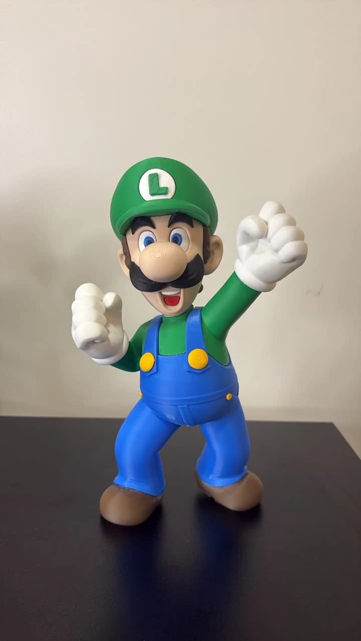 Luigi, peça de impressão 3D da Fio & Forma Studio