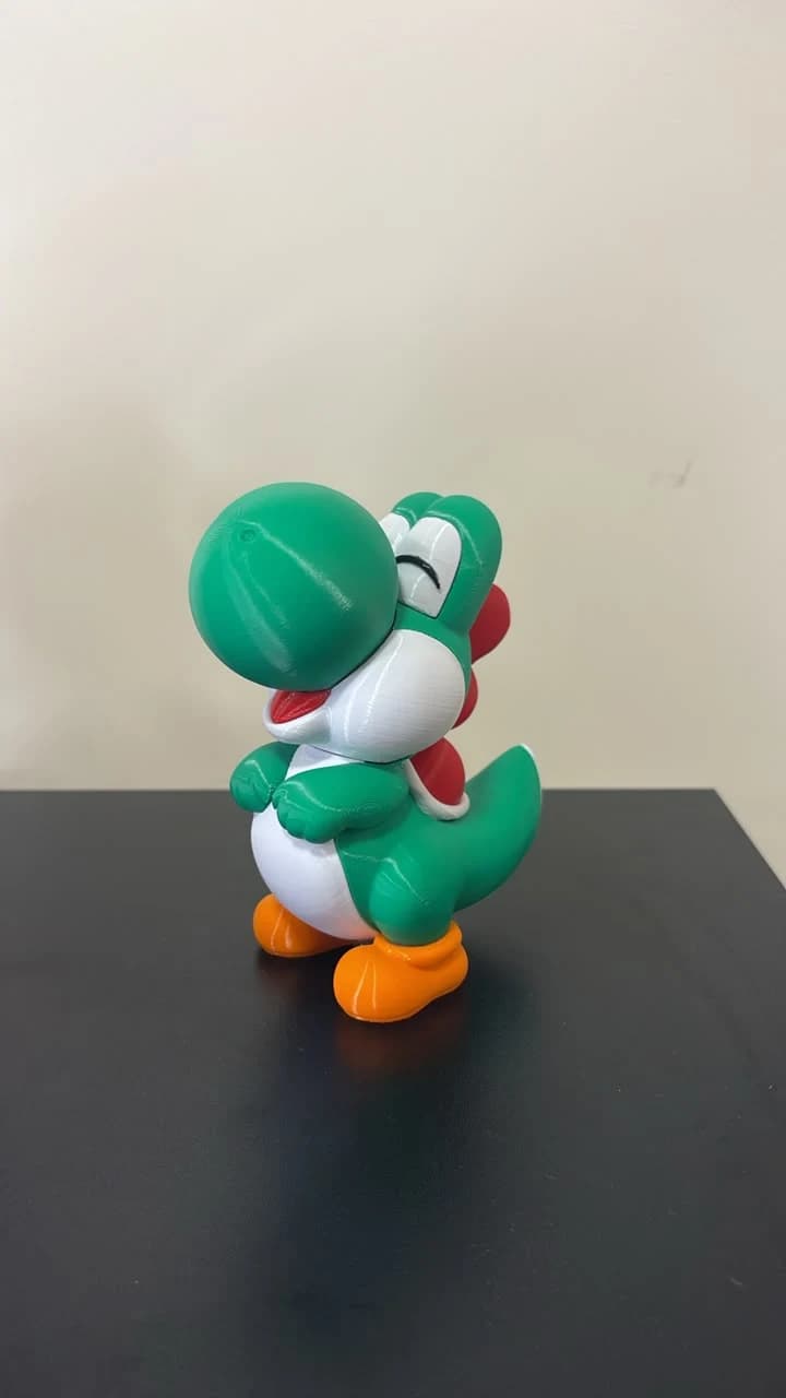 Yoshi, peça de impressão 3D da Fio & Forma Studio